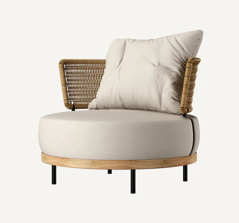 White Lounge Chair