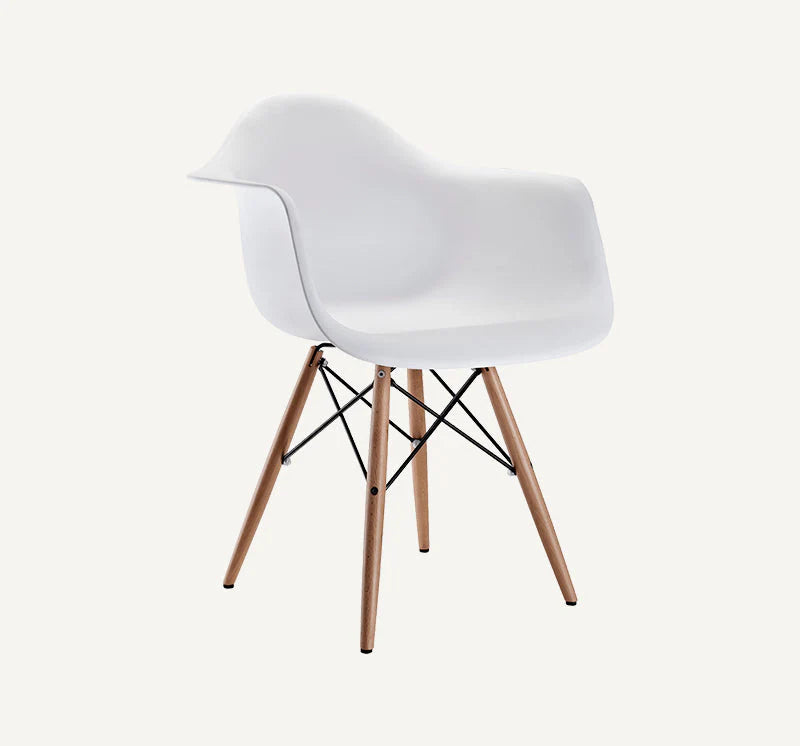 White Lounge Chair