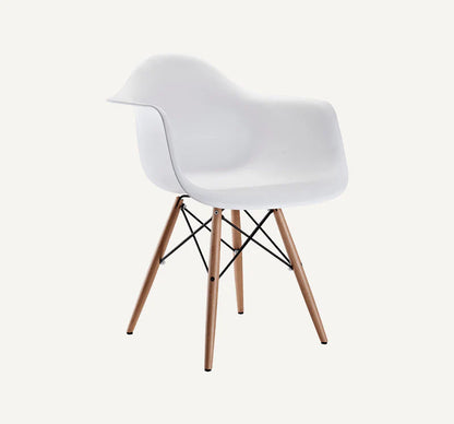 White Lounge Chair