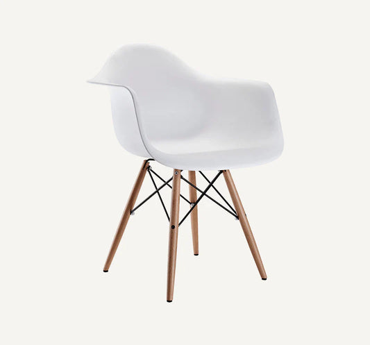 White Lounge Chair